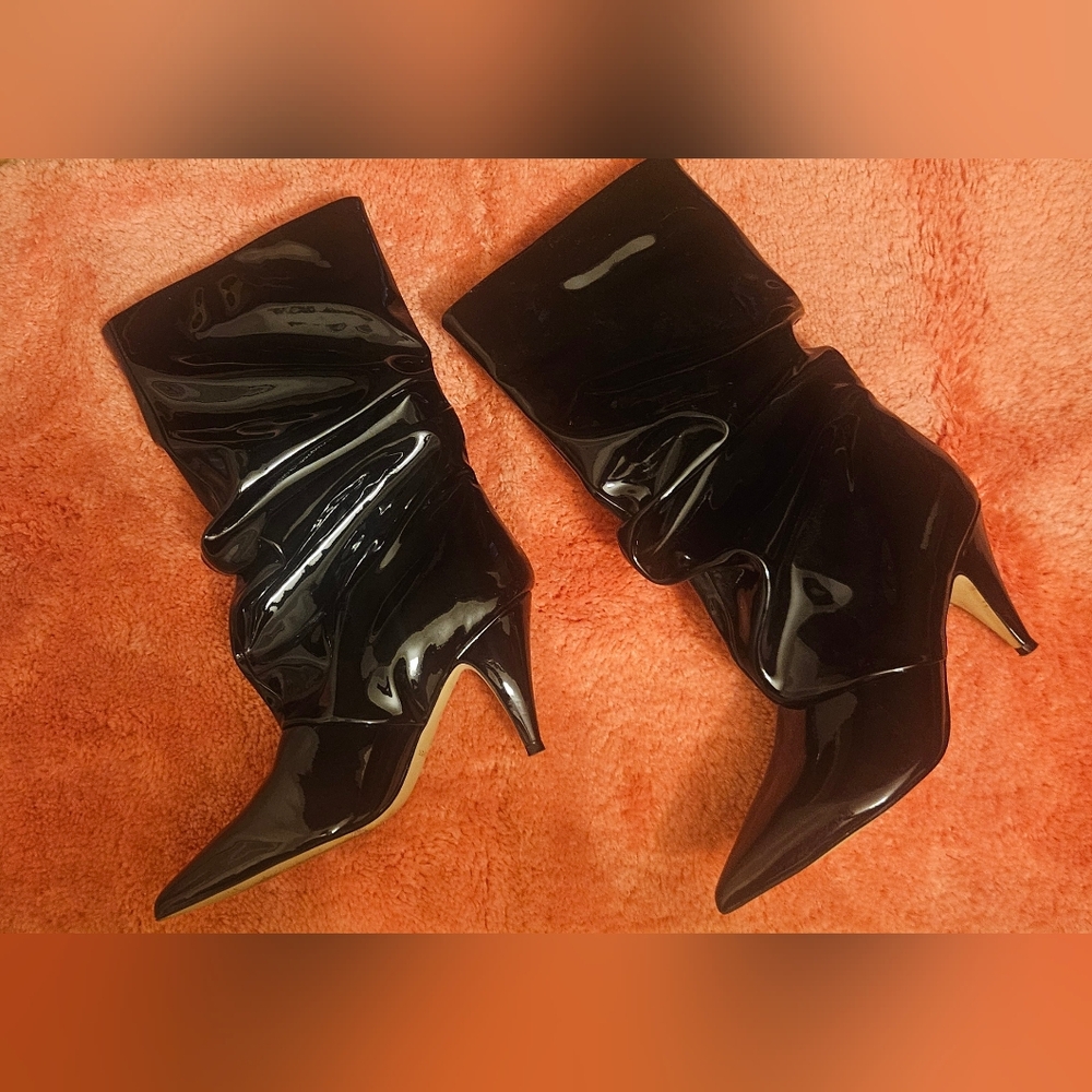 Marc Fisher Black Ankle Boots